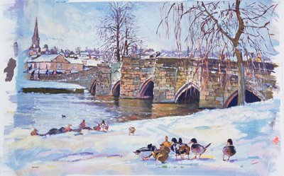 Bakewell Bridge, 1998 by Martin Decent